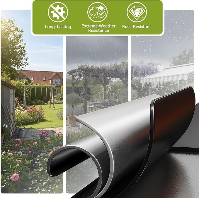 Railing Planter Box - Heavy Duty Window Boxes, 36” Deck Railing Planter Boxes with Adjustable Bracket, Deck Planters for Railing Outdoor Fence (2 Packs)