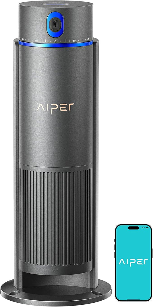 Aiper IrriSense 2 Smart Irrigation System, 4-in-1 Multi-Zone Watering Device with App Control, Smart Scheduling, and Rain Sensor for Lawns up to 4,800 sq.ft.