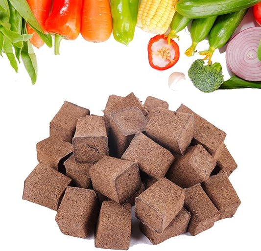 50 Packs Cuttage Grow Sponges, Pods Root Growth Sponge Eco Friendly PH Balance, Square Sponge Replacement Part Seedling Starter Sponges for Hydroponic Indoor Garden System Cuttage Rooting