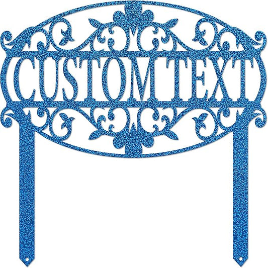Decorative Custom Garden Sign