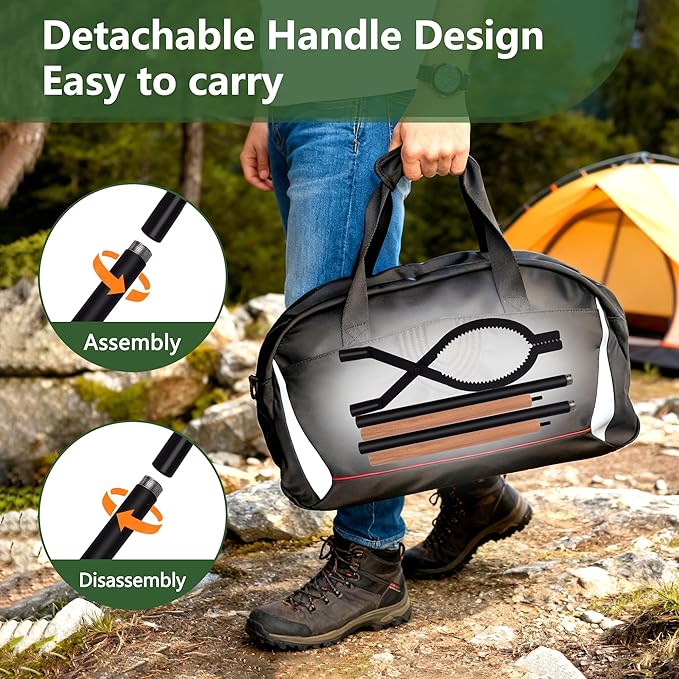 42" Large Fireplace Tongs Log Grabber with Scissor Shape Serrated, Portable Expandable Fire Pit Tongs accessory for Outdoor Fire Pit, grizzly grabber, indoor Fireplaces,Bonfires.