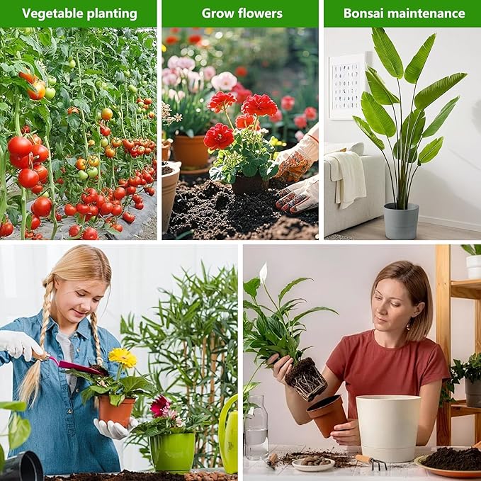 10 Pack Stackable Monstera Plant Support, Garden Plant Support Stakes for Indoor Outdoor Plants, Climbing Plant Support Structures Plant Holder Stick Moss Pole for Support Tall Potted Plants