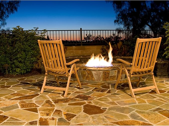 Stanbroil Natural Gas Fire Pit Stainless Steel Burner Ring Installation Kit, 24-inch