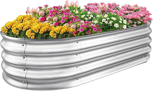 Sponvatt Raised Garden Bed (6x3x1 Ft)