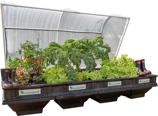 Vegepod - Raised Garden Bed - Self Watering Container Garden Kit with Protective Cover, Easily Elevated to Waist Height, 5 Years Warranty (Large)