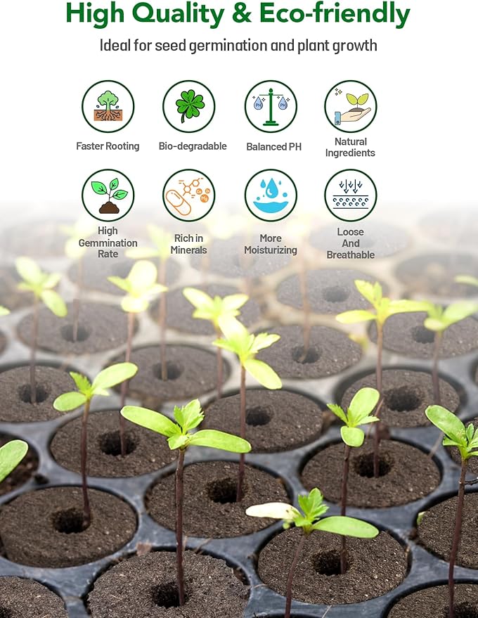 Grow Sponges, 120 Pack Hydroponic Pods, Seed Pods Replacement Sponges Compatible with Aerogarden and Others, Hydroponic sponges for All Indoor Hydroponics Growing System