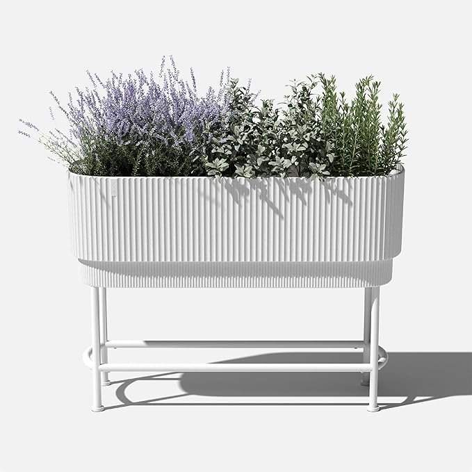 Veradek Demi Series Raised Garden Bed w/Stand - Self-Watering Planter for Backyard & Garden | All-Weather Use