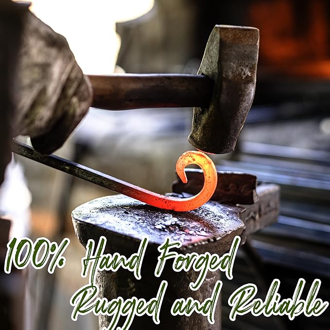 AJART Hanging Plant Hanger Outdoor: 22-Inch Bird Feeder Wall Hooks - Heavy-Duty Plant Bracket Hook for Hanging Flower Baskets