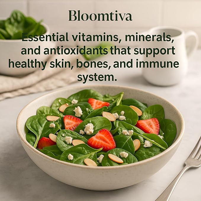 Bloomsdale Spinach Seeds for Planting Outdoors and Indoors - 715 Heirloom 𝗡𝗢𝗡-𝗚𝗠𝗢 Spinach Seeds for Hydroponics – High Germination Rate - Made in 𝗨𝗦𝗔 (Spinacia Oleracea)