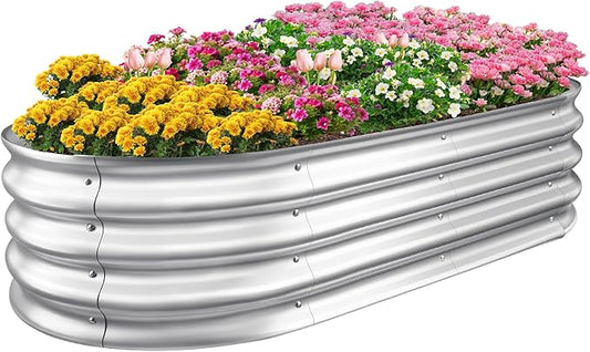 Sponvatt Raised Garden Bed (8x4x1 Ft)