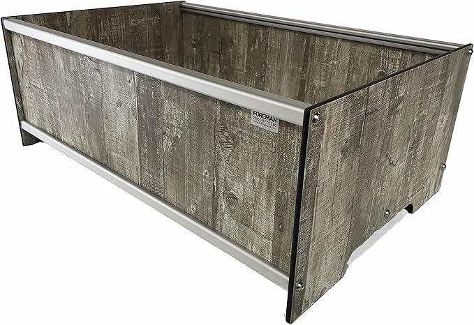 Foreman Raised Garden Bed - 36”Lx24”Wx14”H - Elevated Planter Box for Backyard Patio Balcony - Garden Box - Flower Planter - Vegetable Planter, Monte