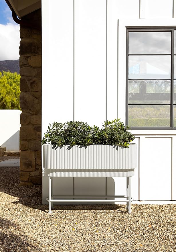 Veradek Demi Series Raised Garden Bed w/Stand - Self-Watering Planter for Backyard & Garden | All-Weather Use