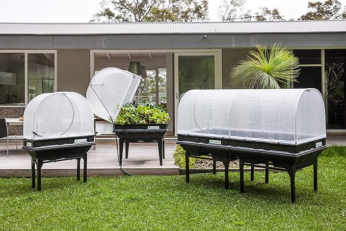 vegepod - Raised Garden Bed - Self Watering Container Garden Kit with Protective Cover, Easily Elevated to Waist Height, 2 Years Warranty (Medium, Stand)