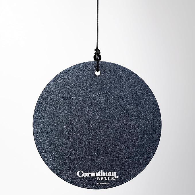 Corinthian Bells by Wind River – 44 inch Midnight Blue Wind Chime for Patio, Backyard, Garden, and Outdoor Decor (Aluminum Chime) Made in The USA