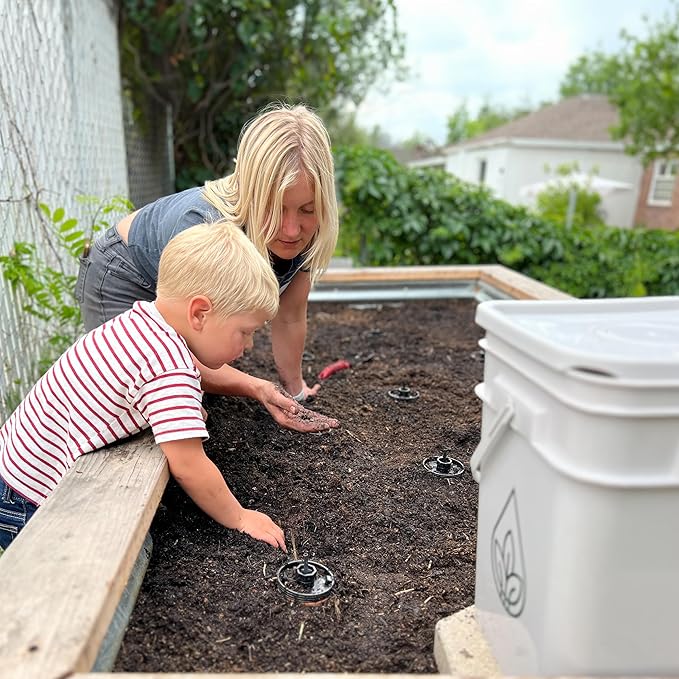 Thirsty Earth: CottaCup Automatic Olla Watering System for Your Garden (8 Cup Kit)