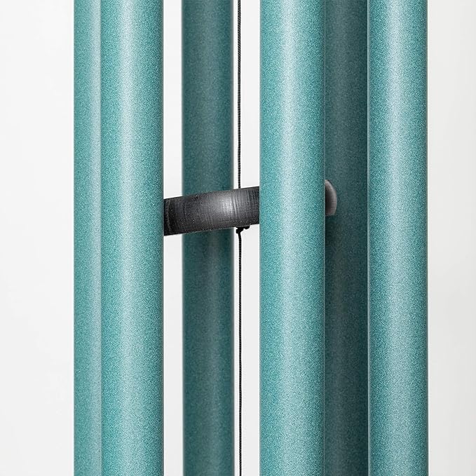 Corinthian Bells by Wind River - 44 inch Patina Green Wind Chime for Patio, Backyard, Garden, and Outdoor Decor (Aluminum Chime) Made in The USA